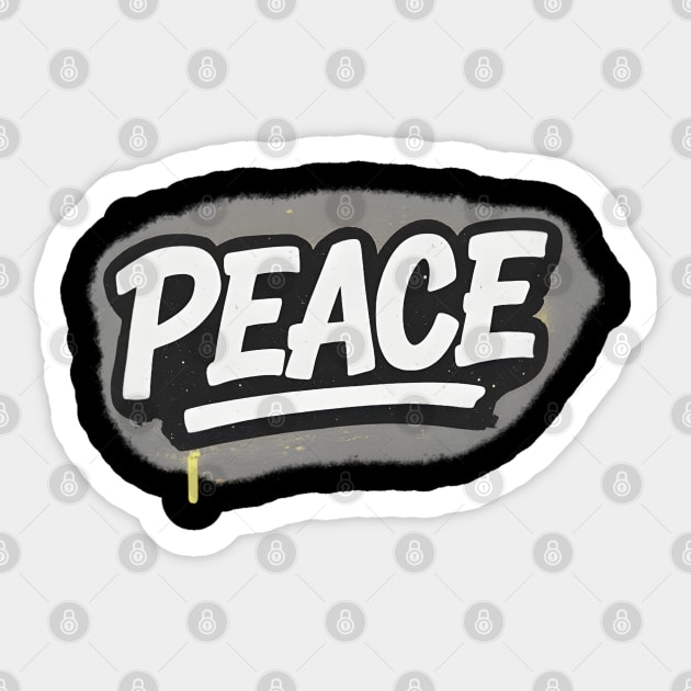 PEACE Sticker by Eric's Store 10